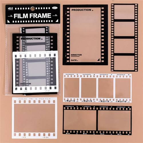 ZXMNBH PET Aufkleber für Scrapbooking Kit Filmrahmen Ästhetisches Papier Tagebuch Planer Junk Journaling Dekorative Lieferungen 15 Stück/Packung ZXMNBH PET Aufkleber für Scrapbooking Kit Filmrahmen Ästhetisches Papier Tagebuch Planer Junk Journaling Dekorative Lieferungen 15 Stück/Packung von ZXMNBH