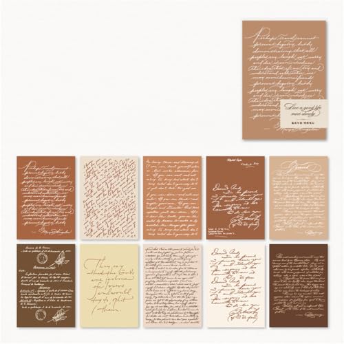 ZXMNBH Papier für Scrapbooking Kit Emotionale Notizen Collage Tagebuch Planer Materialien Erwachsene Junk Journaling Decor Supplies 30 Stück/Packung ZXMNBH Papier für Scrapbooking Kit Emotionale Notizen Collage Tagebuch Planer Materialien Erwachsene Junk Journaling Decor Supplies 30 Stück/Packung von ZXMNBH