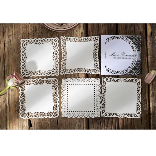 ZXMNBH Papier für Scrapbooking Kit Flechten Spitze Collage Tagebuch Planer Materialien Erwachsene Junk Journaling Decor Supplies 10 Stück/Packung ZXMNBH Papier für Scrapbooking Kit Flechten Spitze Collage Tagebuch Planer Materialien Erwachsene Junk Journaling Decor Supplies 10 Stück/Packung von ZXMNBH