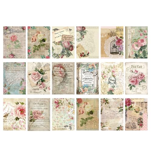 ZXMNBH Papier für Scrapbooking Kit Garten Blumen Collage Tagebuch Planer Materialien Erwachsene Junk Journaling Decor Supplies 36 Stück/Packung ZXMNBH Papier für Scrapbooking Kit Garten Blumen Collage Tagebuch Planer Materialien Erwachsene Junk Journaling Decor Supplies 36 Stück/Packung von ZXMNBH