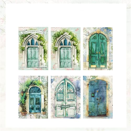 ZXMNBH Papier für Scrapbooking Kit Holztür Collage Tagebuch Planer Materialien Erwachsene Junk Journaling Decor Supplies 20 Stück/Packung ZXMNBH Papier für Scrapbooking Kit Holztür Collage Tagebuch Planer Materialien Erwachsene Junk Journaling Decor Supplies 20 Stück/Packung von ZXMNBH