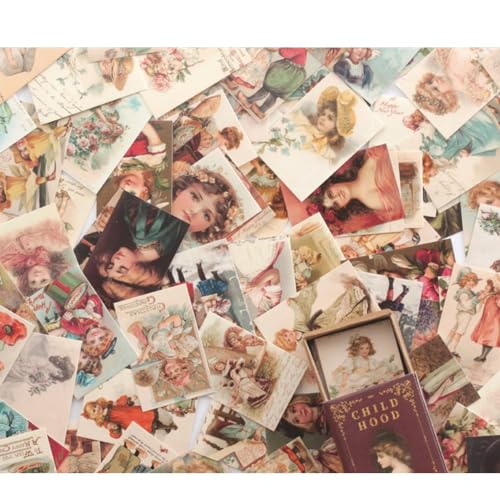 ZXMNBH Papier für Scrapbooking Kit Kindheit Collage Tagebuch Planer Materialien Erwachsene Junk Journaling Decor Supplies 100 Stück/box ZXMNBH Papier für Scrapbooking Kit Kindheit Collage Tagebuch Planer Materialien Erwachsene Junk Journaling Decor Supplies 100 Stück/box von ZXMNBH