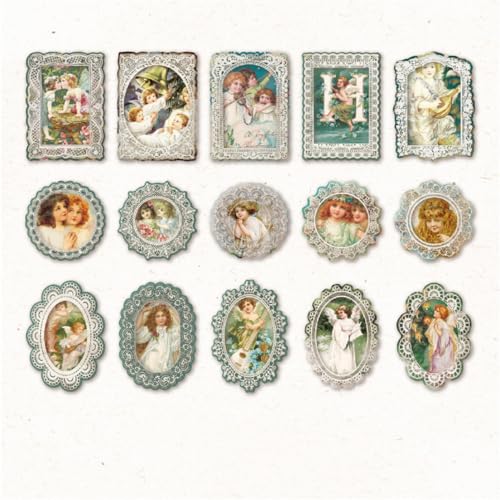 ZXMNBH Papier für Scrapbooking Kit Niedliche Engel Collage Tagebuch Planer Materialien Erwachsene Junk Journaling Decor Supplies 45 Stück/Packung ZXMNBH Papier für Scrapbooking Kit Niedliche Engel Collage Tagebuch Planer Materialien Erwachsene Junk Journaling Decor Supplies 45 Stück/Packung von ZXMNBH