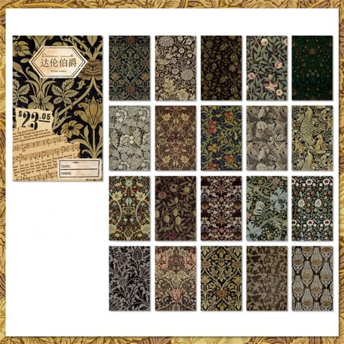 ZXMNBH Papier für Scrapbooking-Set, Earl-Muster, Collage, Tagebuch, Planer, Materialien, Erwachsene, Junk, Journaling, Dekoration, Zubehör, 60 Stück/Box ZXMNBH Papier für Scrapbooking-Set, Earl-Muster, Collage, Tagebuch, Planer, Materialien, Erwachsene, Junk, Journaling, Dekoration, Zubehör, 60 Stück/Box von ZXMNBH