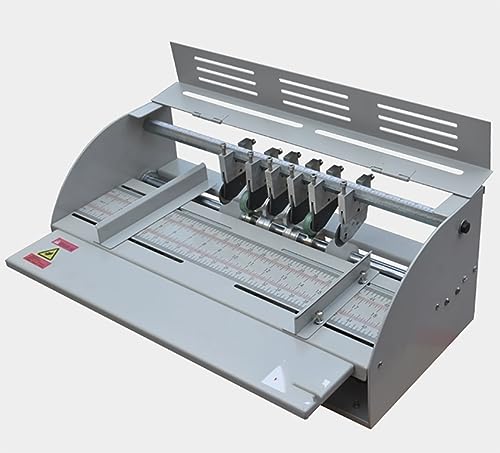 ZXNANA 3-in-1 elektrische Rillmaschine, 460 mm Gepunktete Rillmaschine, 2 Eindruckbahnen, 10 m/min Geschwindigkeit, präzises Skalendesign ZXNANA 3-in-1 elektrische Rillmaschine, 460 mm Gepunktete Rillmaschine, 2 Eindruckbahnen, 10 m/min Geschwindigkeit, präzises Skalendesign von ZXNANA