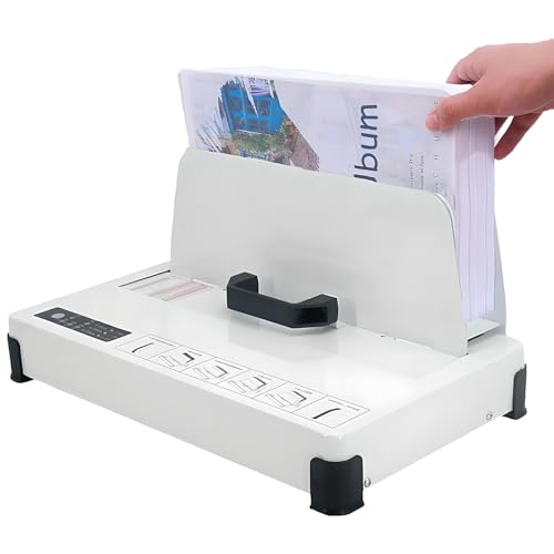 ZXNANA 300-W-Thermobindegerät, Buchbinder mit Einer Kapazität von 500 Blatt, max. Dicke von 50 mm, 3-stufiger Timer für A3/A4/A5/A6-Dokumente ZXNANA 300-W-Thermobindegerät, Buchbinder mit Einer Kapazität von 500 Blatt, max. Dicke von 50 mm, 3-stufiger Timer für A3/A4/A5/A6-Dokumente von ZXNANA