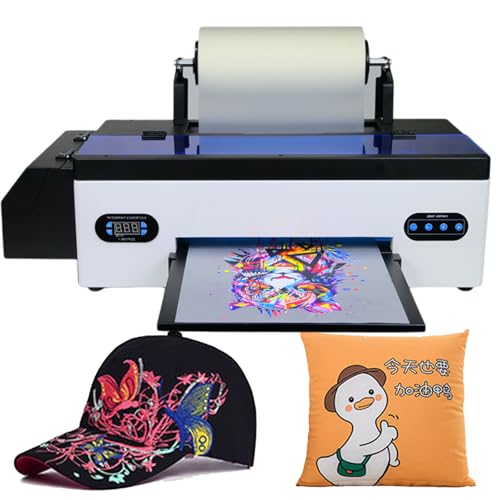 ZXNANA A3 Kommerzielle T-Shirt-Druckmaschine, 12,8" maximale Druckbreite, DIY-Filmdrucker, Desktop-DTF-Kleidungstransferdrucker, für Stoffe/Leder/andere Textilien ZXNANA A3 Kommerzielle T-Shirt-Druckmaschine, 12,8" maximale Druckbreite, DIY-Filmdrucker, Desktop-DTF-Kleidungstransferdrucker, für Stoffe/Leder/andere Textilien von ZXNANA