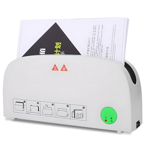 ZXNANA Elektrische Schmelzbindemaschine A4 Elektrische thermische Bindemaschine, 33 mm maximale Dicke, 1 min Schnellbindung für Alben/Dokumente/Berichte ZXNANA Elektrische Schmelzbindemaschine A4 Elektrische thermische Bindemaschine, 33 mm maximale Dicke, 1 min Schnellbindung für Alben/Dokumente/Berichte von ZXNANA