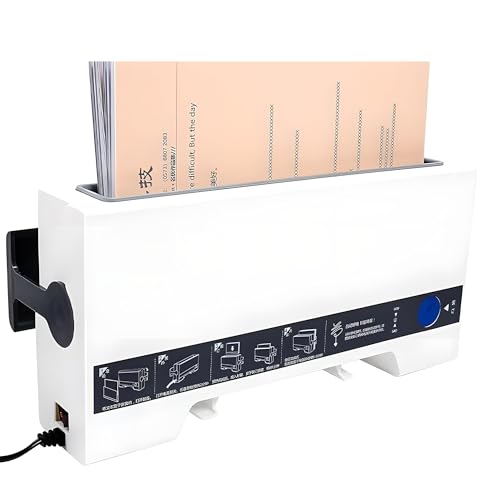 ZXNANA Elektrische Schmelzbindemaschine A4 Thermobindemaschine, 280 Blatt Kapazität für DIY-Notizbücher, Zeitschriften, Fotoalben und Dokumente ZXNANA Elektrische Schmelzbindemaschine A4 Thermobindemaschine, 280 Blatt Kapazität für DIY-Notizbücher, Zeitschriften, Fotoalben und Dokumente von ZXNANA