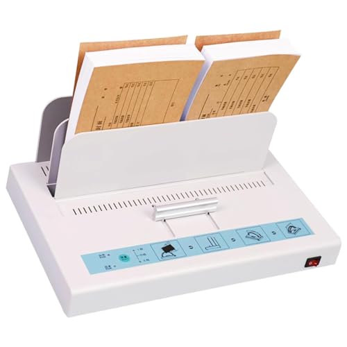 ZXNANA Elektrische Schmelzbindemaschine Elektrische thermische Bindemaschine, PTC-Keramikheizung, 1-50 mm einstellbare Dicke ZXNANA Elektrische Schmelzbindemaschine Elektrische thermische Bindemaschine, PTC-Keramikheizung, 1-50 mm einstellbare Dicke von ZXNANA