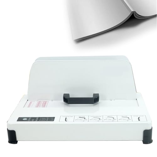 ZXNANA Elektrische Thermobindemaschine/Buchbindewerkzeug, einstellbare Dicke von 1-50 mm, 3 Heizstufen und Kühlgestell für A3/A4/A5-Dokumente ZXNANA Elektrische Thermobindemaschine/Buchbindewerkzeug, einstellbare Dicke von 1-50 mm, 3 Heizstufen und Kühlgestell für A3/A4/A5-Dokumente von ZXNANA