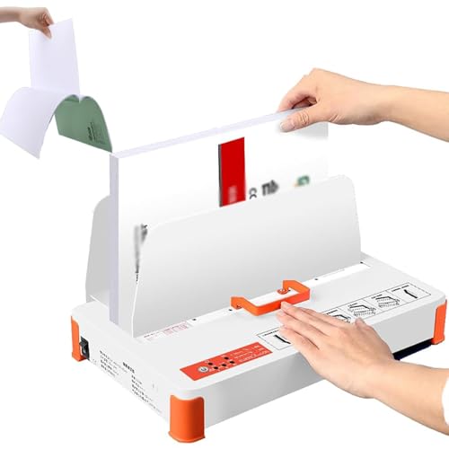 ZXNANA Elektrische thermische Bindemaschine, Schmelzbinder mit 55 mm maximaler Dicke, 500-Blatt-Kapazität für A3 / A4 / A5-Dokumente, Verträge und Rechnungen ZXNANA Elektrische thermische Bindemaschine, Schmelzbinder mit 55 mm maximaler Dicke, 500-Blatt-Kapazität für A3 / A4 / A5-Dokumente, Verträge und Rechnungen von ZXNANA