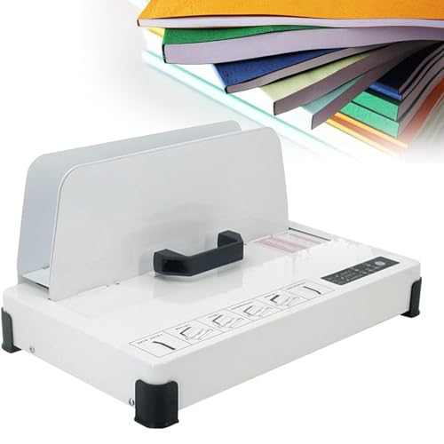 ZXNANA Thermobindegerät, PTC-Keramik-Thermobindemittel, Kapazität von 500 Blatt, 3 Heizstufen für A4/A5-Dokumente für den Heim-/Bürogebrauch ZXNANA Thermobindegerät, PTC-Keramik-Thermobindemittel, Kapazität von 500 Blatt, 3 Heizstufen für A4/A5-Dokumente für den Heim-/Bürogebrauch von ZXNANA
