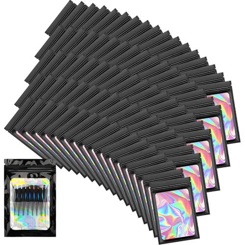 120 Stück Baggys Baggies Mylar Bags Mylar Beutel Set Zip Beutel Schwarz Wiederverschließbare Beutel Druckverschlussbeutel Tüten Mit Verschluss Für Süßigkeiten Keksen Schmuck 120 Stück Baggys Baggies Mylar Bags Mylar Beutel Set Zip Beutel Schwarz Wiederverschließbare Beutel Druckverschlussbeutel Tüten Mit Verschluss Für Süßigkeiten Keksen Schmuck von ZXNJA