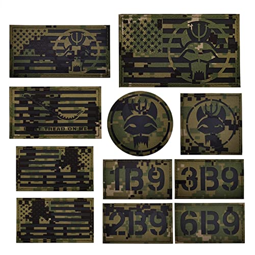 ZXRSJBL Seal Team Series Tactical Patch, Personalisierte amerikanische Flagge, Rufzeichen, Dont Tread On Me, Armee Moral Militär Tactical Fastener Hook Loop Backed Patches ZXRSJBL Seal Team Series Tactical Patch, Personalisierte amerikanische Flagge, Rufzeichen, Dont Tread On Me, Armee Moral Militär Tactical Fastener Hook Loop Backed Patches von ZXRSJBL