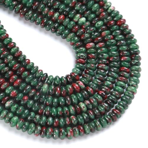 150 Stück 2 x 4 mm natürliche Epidot Zoisit-Steine Rondelle Perlen Abakus Scheibe Stein Perlen Runde lose Abstandshalter Edelstein für DIY Armband Halskette Schmuckherstellung 150 Stück 2 x 4 mm natürliche Epidot Zoisit-Steine Rondelle Perlen Abakus Scheibe Stein Perlen Runde lose Abstandshalter Edelstein für DIY Armband Halskette Schmuckherstellung von ZXYMLZI