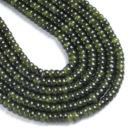 150 Stück 2 x 4 mm natürliche grüne Granat-Jade-Stein-Rondelle-Perlen, Abakus-Scheibensteinperlen, rund, lose Abstandshalter, Edelstein für DIY-Armbänder, Halsketten, Schmuckherstellung 150 Stück 2 x 4 mm natürliche grüne Granat-Jade-Stein-Rondelle-Perlen, Abakus-Scheibensteinperlen, rund, lose Abstandshalter, Edelstein für DIY-Armbänder, Halsketten, Schmuckherstellung von ZXYMLZI