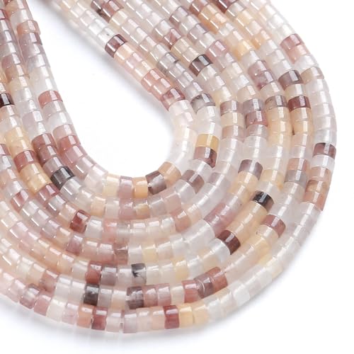 150 Stück 2 x 4 mm natürliche violette Jades-Steine, röhrenförmige Perlen, lose, flache, runde zylinderförmige flache Abstandshalter, grüne Steinperlen für Armbänder, Ohrringe, Schmuckherstellung 150 Stück 2 x 4 mm natürliche violette Jades-Steine, röhrenförmige Perlen, lose, flache, runde zylinderförmige flache Abstandshalter, grüne Steinperlen für Armbänder, Ohrringe, Schmuckherstellung von ZXYMLZI