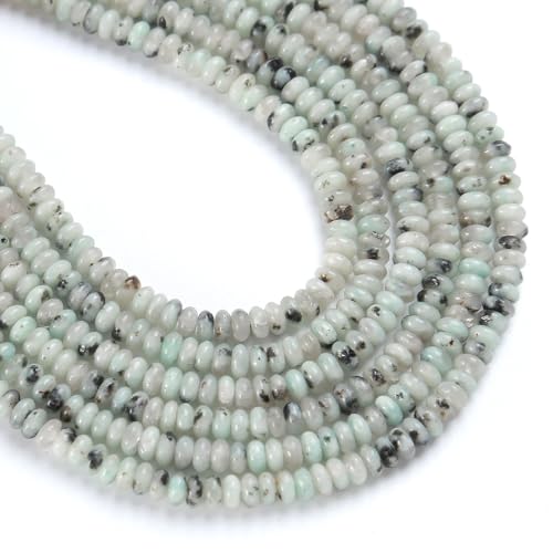 150 Stück 2 x 4 mm natürlicher Tianshan-Jaspis-Stein, Rondelle-Perlen, Abakus-Scheibe, rund, lose Abstandshalter, Edelstein für DIY-Armbänder, Halsketten, Schmuckherstellung 150 Stück 2 x 4 mm natürlicher Tianshan-Jaspis-Stein, Rondelle-Perlen, Abakus-Scheibe, rund, lose Abstandshalter, Edelstein für DIY-Armbänder, Halsketten, Schmuckherstellung von ZXYMLZI