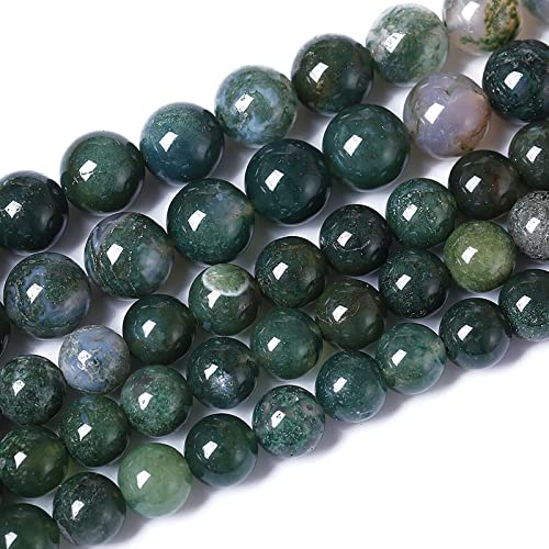 38 Stück 10 mm natürliche grüne Moos-Achat-Perlen Edelstein runde lose Abstandshalter Perlen für Schmuckherstellung DIY Armband Halskette Ohrringe 38,1 cm 38 Stück 10 mm natürliche grüne Moos-Achat-Perlen Edelstein runde lose Abstandshalter Perlen für Schmuckherstellung DIY Armband Halskette Ohrringe 38,1 cm von ZXYMLZI