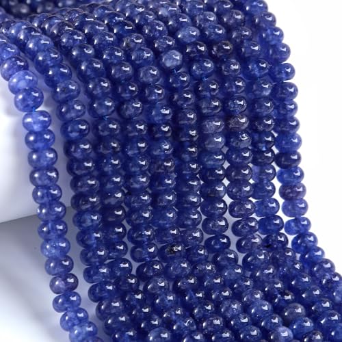 76 Stück 5 x 8 mm natürliche blau-violette Jadestein-Rondelle-Abstandshalter lose Abakus-Scheibenstein runde lose Edelsteinperlen für Schmuckherstellung DIY Armband Halskette 76 Stück 5 x 8 mm natürliche blau-violette Jadestein-Rondelle-Abstandshalter lose Abakus-Scheibenstein runde lose Edelsteinperlen für Schmuckherstellung DIY Armband Halskette von ZXYMLZI