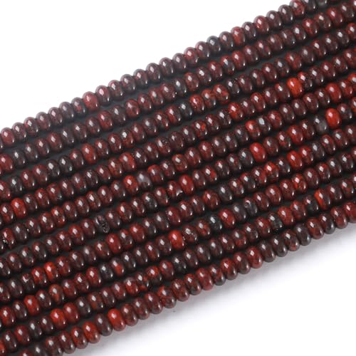 Natürliche Mahagoni-Obsidian-Steinperlen, Abakus-Scheibe, rund, lose Abstandshalter, Edelstein für DIY-Armbänder, Halsketten, Schmuckherstellung, 2 x 4 mm, 150 Stück Natürliche Mahagoni-Obsidian-Steinperlen, Abakus-Scheibe, rund, lose Abstandshalter, Edelstein für DIY-Armbänder, Halsketten, Schmuckherstellung, 2 x 4 mm, 150 Stück von ZXYMLZI