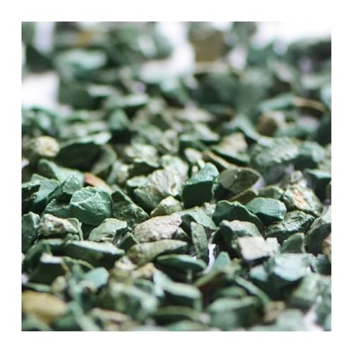 ZYAGH Aquarium Dekorationssteine 100 g Mikro-Landschafts-Aquarium, Hydrokultur-Pflanzendekoration, Landschaftsbau, Glasperlen, Glas, Sand, Flusssand, gelber Stein FüR Aquarien(Color-21) von ZYAGH