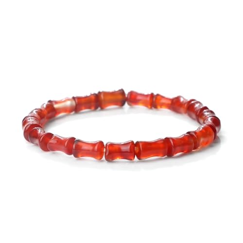 ZYAGH Bunte gemeinsame Achat elastische Armband Frauen Männer Yoga Paar Armreifen Kette Freundschaft Schmuck Geschenk(Style 3) von ZYAGH