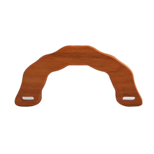 Griff der Tasche aus Holz 4 Stück D-förmige Holz-Taschengriffe, DIY-Riemenrahmen, Ersatz for Handtaschen, Tragegriffe, Geldbörsen, Taschengurte, Holztaschengriffe, Zubehör für Handtasche(Style5) von ZYAYNG