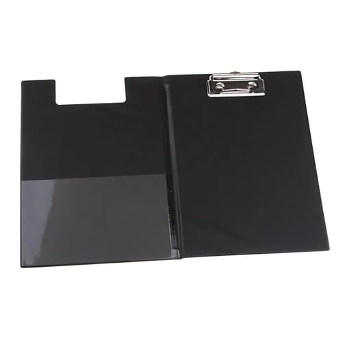 Klemmbretter 4 Klemmbretter im A5-Format, Aktenordner aus PU-Leder, 360-Grad-Schreibblock Für die Ablage von Dokumenten von ZYAYNG