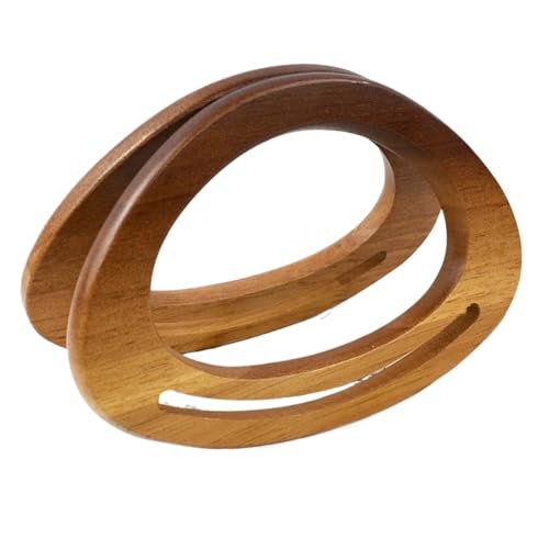 ZYAYNG Griff der Tasche aus Holz 4 stücke Retro Massivholz Taschengriff Frauen Handtasche Gewebte Taschen Geldbörse Griffe D Ring DIY Handgemachte Nähzubehör für Handtasche ZYAYNG Griff der Tasche aus Holz 4 stücke Retro Massivholz Taschengriff Frauen Handtasche Gewebte Taschen Geldbörse Griffe D Ring DIY Handgemachte Nähzubehör für Handtasche von ZYAYNG