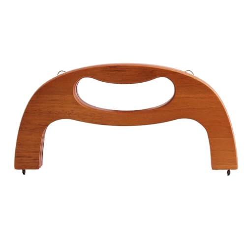 ZYAYNG Griff der Tasche aus Holz U-förmiger Handtaschenrahmen, Zubehör, Schultertasche, Holzgriffrahmen, DIY, handgemachte Häkeltasche, Strand-Rattan-gewebte Tasche, Herstellung für Handtasche(Brown) ZYAYNG Griff der Tasche aus Holz U-förmiger Handtaschenrahmen, Zubehör, Schultertasche, Holzgriffrahmen, DIY, handgemachte Häkeltasche, Strand-Rattan-gewebte Tasche, Herstellung für Handtasche(Brown) von ZYAYNG