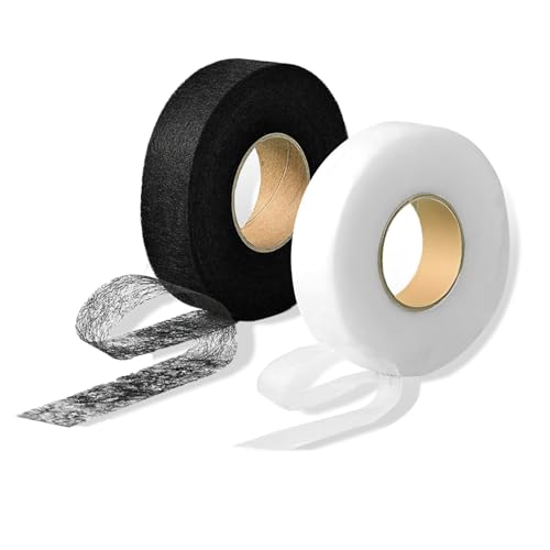 ZYETGH 2 Rollen Saumband zum Aufbügeln, 73m×20mm Bügelband Gardinenband zum Aufbügeln Gardinen Kürzen Ohne Nähen Nahtband zum Aufbügeln Bügelvlies für Textilien Kleidung Vorhänge ZYETGH 2 Rollen Saumband zum Aufbügeln, 73m×20mm Bügelband Gardinenband zum Aufbügeln Gardinen Kürzen Ohne Nähen Nahtband zum Aufbügeln Bügelvlies für Textilien Kleidung Vorhänge von ZYETGH