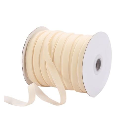 1 cm Samtband, einseitig, nicht elastisch, for DIY-Schleifen, Geschenkboxen, Verpackungen, Band for Kleidungszubehör, 10 Yards für Bastelarbeiten, Geschenkverpackungen(Color 9,50yards) von ZYFHYU