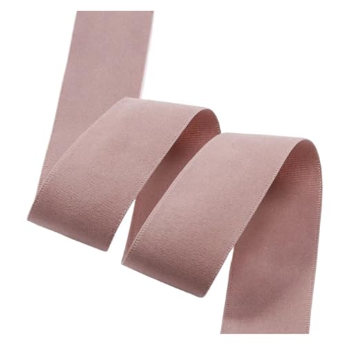 10 Yards/Rolle, doppelseitiges Samtband for Pressen for DIY-Schleifen, Mützen, Bastelarbeiten, Kleidungszubehör für Bastelarbeiten, Geschenkverpackungen(Color 12,Wide 3.8cm) von ZYFHYU