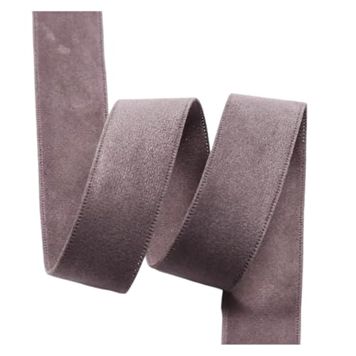 10 Yards/Rolle, doppelseitiges Samtband for Pressen for DIY-Schleifen, Mützen, Bastelarbeiten, Kleidungszubehör für Bastelarbeiten, Geschenkverpackungen(Color 3,Wide 3.8cm) von ZYFHYU