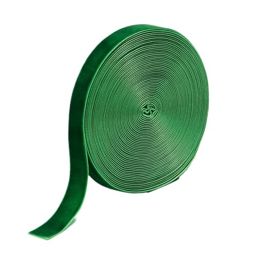 10 Yards/Rolle Samtbänder, einseitig, Gurtband for DIY-Schleifen, handgefertigte Geschenke, dekorative Kleidungsaccessoires für Bastelarbeiten, Geschenkverpackungen(Color 4,Width 1cm) von ZYFHYU