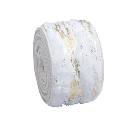 1M Samtband DIY Kranz Dekoration Schleifenmaterial für Bastelarbeiten, Geschenkverpackungen(6.5CM type 3) von ZYFHYU
