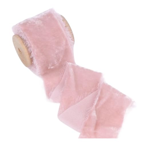 1m/Rolle Hand Samtband DIY Kuchen Geschenk Dekoration Hochzeit Einladung Armband Blume für Bastelarbeiten, Geschenkverpackungen(Color 11) von ZYFHYU