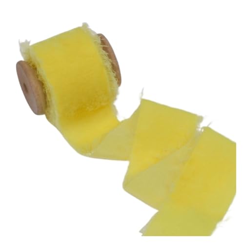 1m/Rolle Hand Samtband DIY Kuchen Geschenk Dekoration Hochzeit Einladung Armband Blume für Bastelarbeiten, Geschenkverpackungen(Color 19) von ZYFHYU