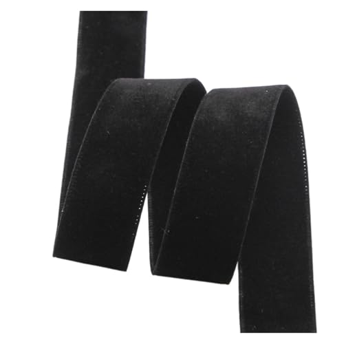 25/38 mm doppelseitiges Band, einfarbiges Samtband for Nähen von Kleidung, DIY-Haarschleifen, Hutdekor, Bastelzubehör für Bastelarbeiten, Geschenkverpackungen(Color 11,25mm-5yards) von ZYFHYU