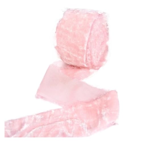 4 cm 3 yards Samt Band Eingefasst Hochzeit Party Blume Bouquet Geschenk Verpackung DIY Handwerk für Bastelarbeiten, Geschenkverpackungen(Color 1) von ZYFHYU