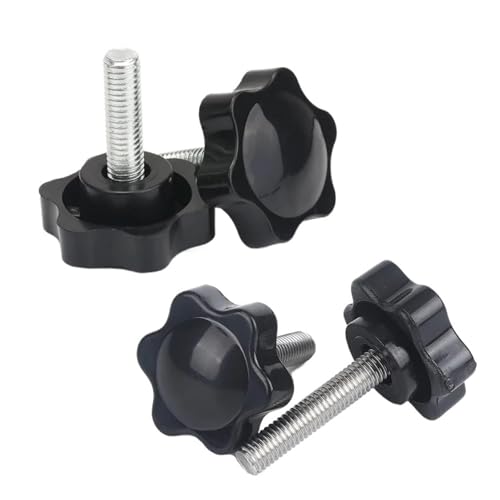5/10 Stück M4 M5 M6 M8 Kopfgewinde Klemmschraube Bolzenknopf for Industrieausrüstung für Werkzeugmaschinen Möbelgriff(5pcs,3/8") von ZYFHYU