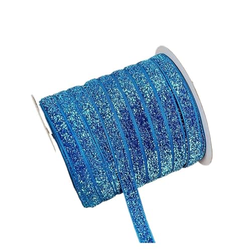 5/10yards Samtband Bunte 1cm for Diy Bogen Geschenk Box Verpackung Band Kleidung Accesso für Bastelarbeiten, Geschenkverpackungen(Color 12,1cmx5yards) von ZYFHYU
