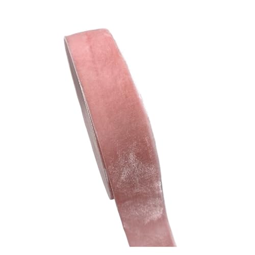 5 Yards 25mm Single Face Line Samtband for Bowknot Ribbon Party Dekorationen für Bastelarbeiten, Geschenkverpackungen(Color 10) von ZYFHYU