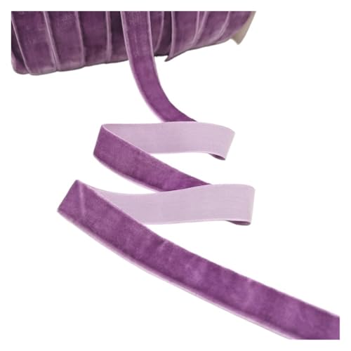 5 Yards 6–25 mm Samtband, Hochzeits-Party-Dekoration, handgefertigtes Band, Geschenkverpackung, Haarschleife, DIY-Band für Bastelarbeiten, Geschenkverpackungen(Color 19,15mm wide) von ZYFHYU