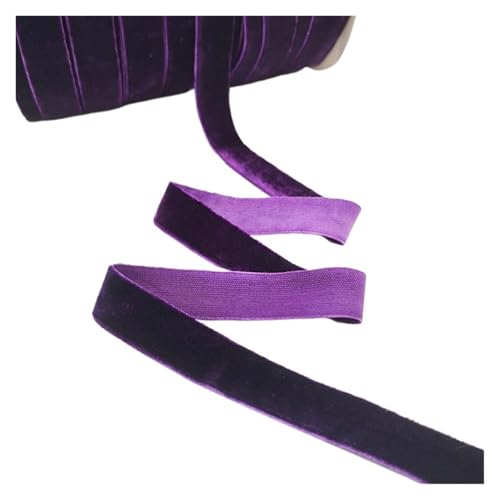 5 Yards 6–25 mm Samtband, Hochzeits-Party-Dekoration, handgefertigtes Band, Geschenkverpackung, Haarschleife, DIY-Band für Bastelarbeiten, Geschenkverpackungen(Color 23,20mm wide) von ZYFHYU
