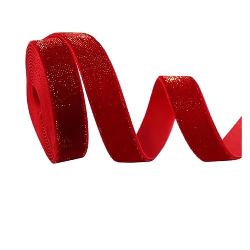 5 Yards Samtband Festivalband Schleifen Geschenkbox Verpackungsband 10/15/20/25/38mm für Bastelarbeiten, Geschenkverpackungen(15mm) von ZYFHYU