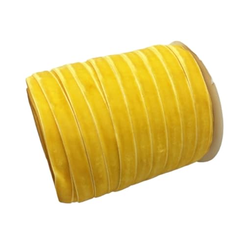 50 Yards 3/8"(10mm) Samtband Hochzeit Party Dekoration Handgefertigtes Band Haarschleifen DIY für Bastelarbeiten, Geschenkverpackungen(Color 12) von ZYFHYU