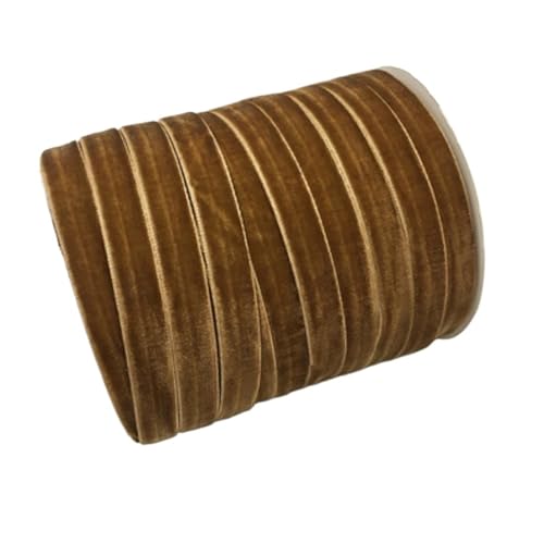 50 Yards 3/8"(10mm) Samtband Hochzeit Party Dekoration Handgefertigtes Band Haarschleifen DIY für Bastelarbeiten, Geschenkverpackungen(Color 17) von ZYFHYU